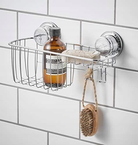 Suction shower caddy - suction,