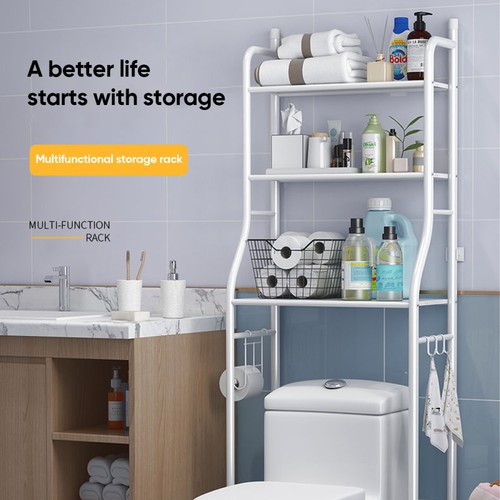 Tier over toilet - 3-tier, laundry