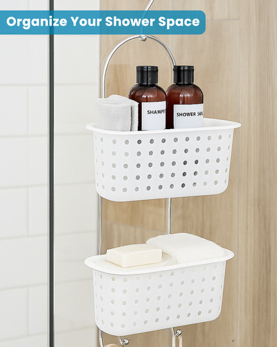 Tier wide plastic hanging - tier,