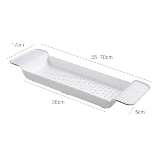 Retractable bamboo wood bath - bamboo,