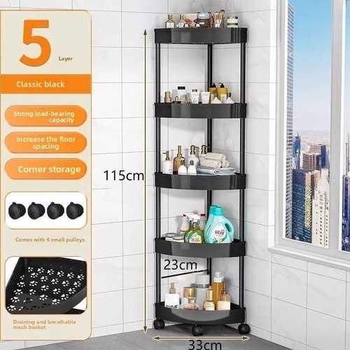 Tier telescopic bathroom - telescopic,