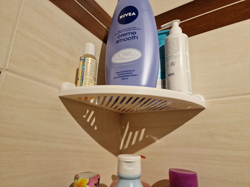Corner shower rack - shower,