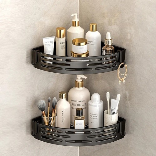 Bathroom wall corner shelf - bathroom,