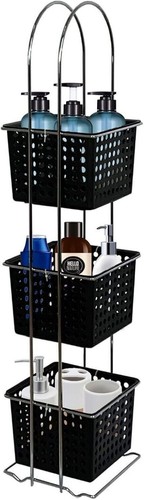 Tier plastic shower caddy - 3,
