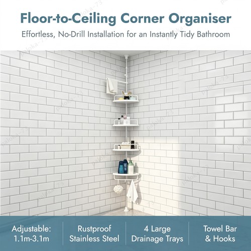 Tier corner shower - 4,